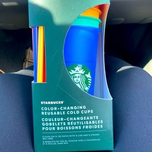 Brand New Starbucks Color Changing Cups